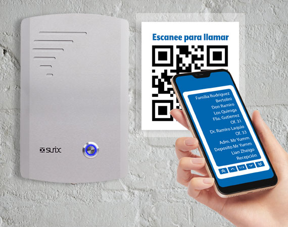 QR Intercom para edificios